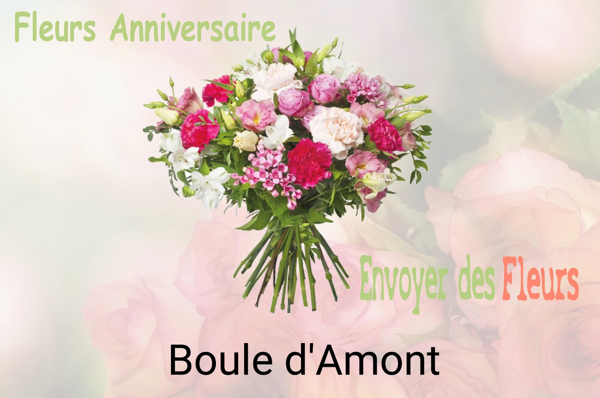 Bouquet de fleurs d’anniversaire livré à Boule-d'Amont
