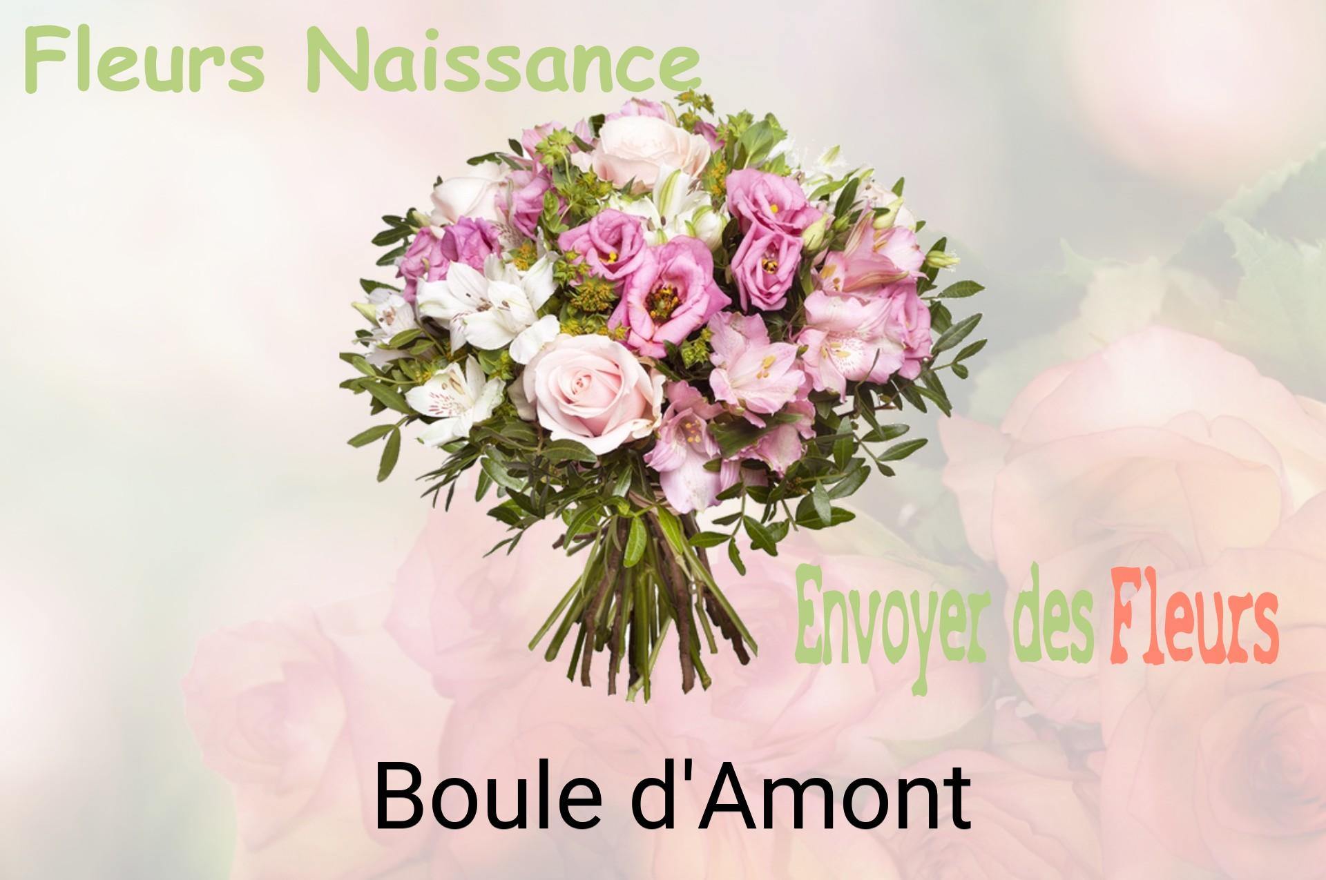 Bouquet de fleurs de naissance livré à Boule-d'Amont
